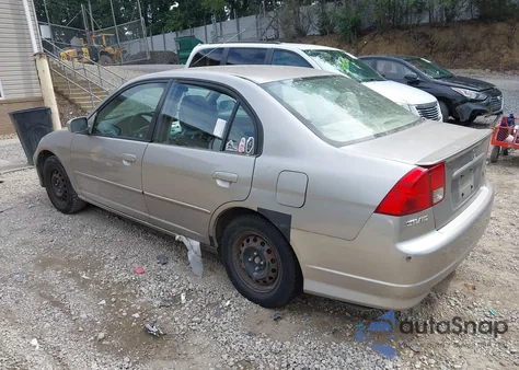 2004 Honda Civic Hybrid z USA, uszkodzony, nr VIN JHMES96654S003100